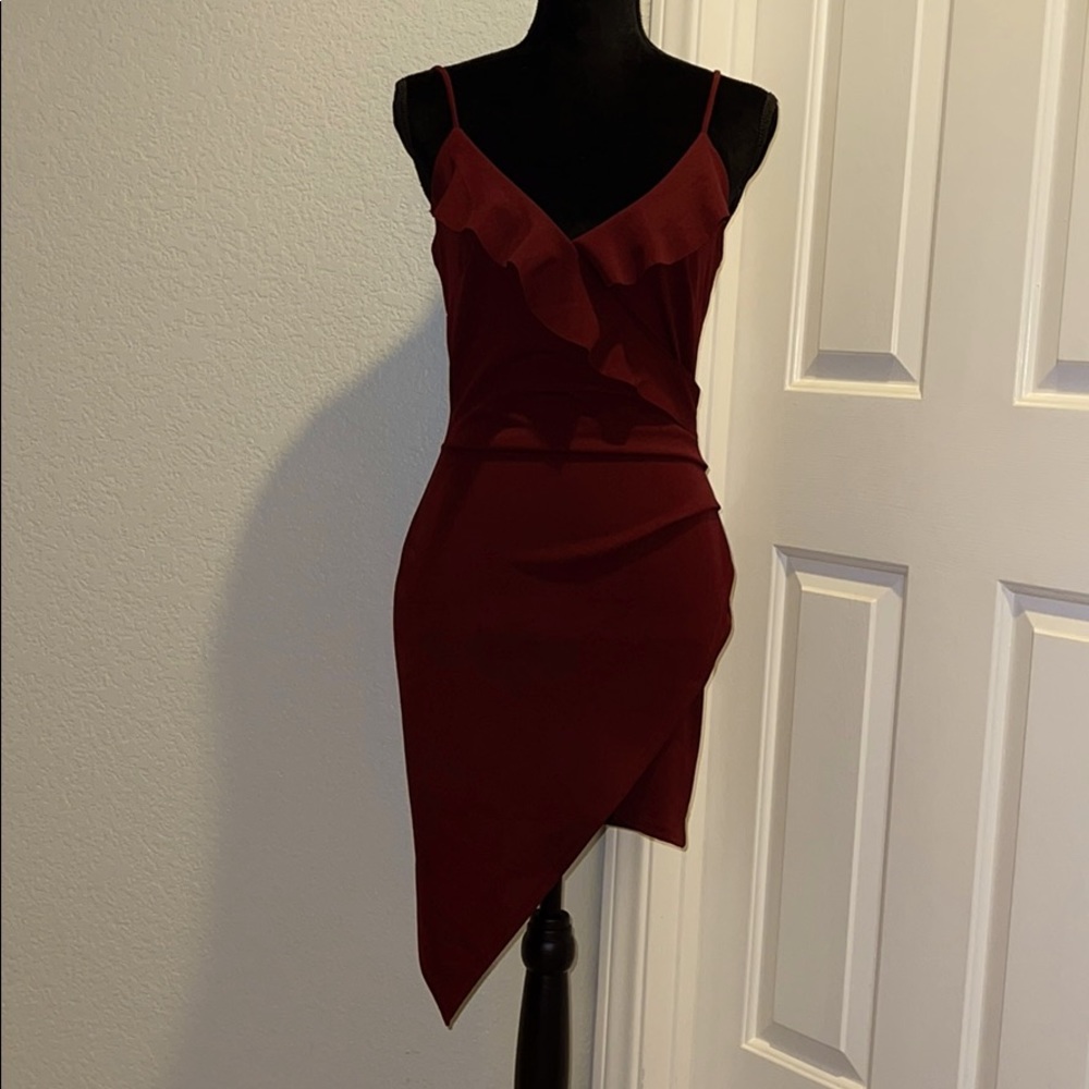 AGACI asymmetrical dress